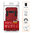 Slim Armour Tough Shockproof Case & Stand for Samsung Galaxy S10e - Red